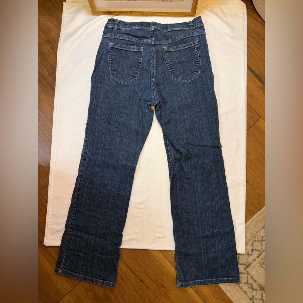 Style & Co size 12 short tummy control bootcut jeans - Picture 3 of 6